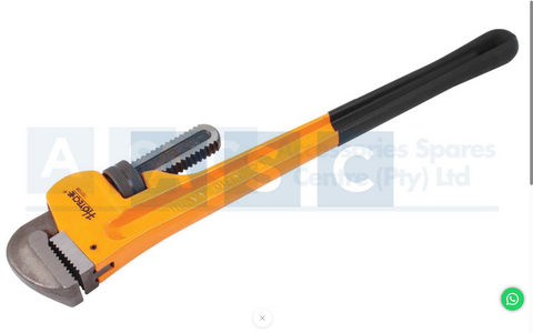 HEAVY DUTY PIPE WRENCH 24/600mm HIGH CARBON STEEL DROP- FORGED HEAD