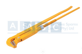 PIPE WRENCH 90 DEG. BENT NOSE 50MM SWEDISH STYLE HIGH CARBON STEEL