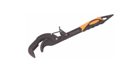 RAPID PIPE WRENCH K1 350MM high carbon steel drop-forged head