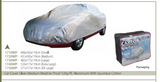 CAR COVER SILVER SMALL W/PROOF