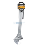 ADJUSTABLE WRENCH 375MM CHROME high carbon steelDrop-forged hardened