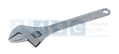 ADJUSTABLE WRENCH 450MM CHROME high carbon steelDrop-forged hardened