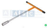 T-HANDLE SOCKET WRENCH 12MM COLOR RUBBER HANDLE HIGH QUALITY CARBON
