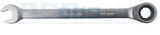 RATCHET COMB.SPANNER 10MM CRV CHROME PLATED 72 TOOTH
