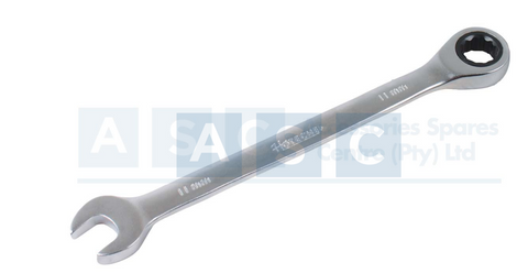 RATCHET COMB.SPANNER 11MM CRV CHROME PLATED 72 TOOTH