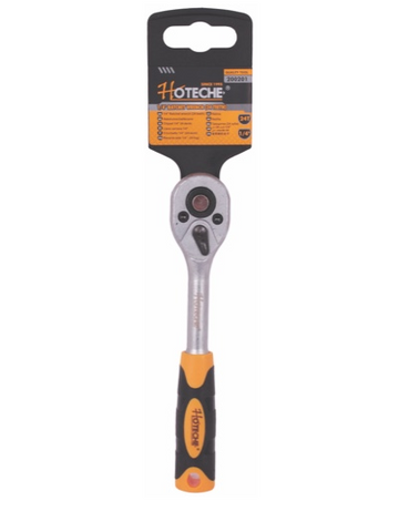 1/4 DRIVER RATCHET Material:Carbon SteelBi-Color Plastic
