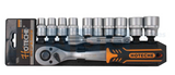 SOCKET SET 12PC PROF.1/2 DR. 10/11/12/13/14/15/17/19/22/24Mm