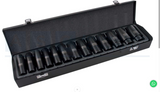 IMPACT SOCKET TUBE SET I/2 DR. 13PC 13 14 15 16 17 18 19 21 22 24 27 30 32mm