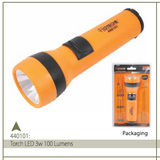 TORCH LED 3W 100 LUMENS