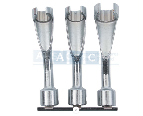 INJECTOR LINE SOCKET SET 14/17/19MM 1/2 DR.14X119MM BMW/VW