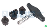 OIL PAN SCREW REMOVER/INTALLER SET 4PCS PLASTIC TOOL FOR LATE MODEL FORD/VW/AUD