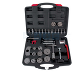 CALIPER WIND BACK KIT UNIVER. 32pc FRT AND REAR INCL.BLEEDING WRENCHES