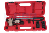 PROFES.FLARING TOOL SET DOUBLE & SINGLE SET MOUNTED ON A VICE.VICE NOT PROVIDED
