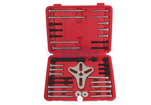 Harmonic Balancer Puller Tool Set 46PCS Crank Shaft Pulley/Gear Puller/Steering
