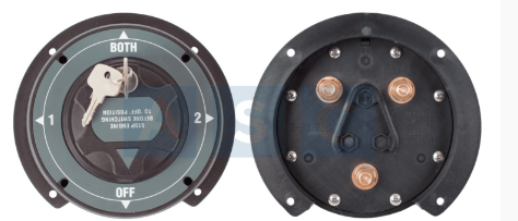 BATTERY ISOLATOR SWITCH W/KEY 350A