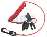 KILL SWITCH CORD W/ALL MOTOR KEYS