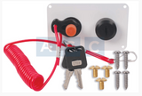 SWITCH KILL PANEL & IGNITION WHITE