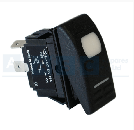 SWITCH WATERPROOF 3PIN LED 15AMP