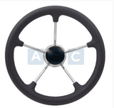 STEERING 316SS W/PU FOAM 13.5 BLA