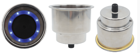 Can Holder Large W/8LEDS 304SS