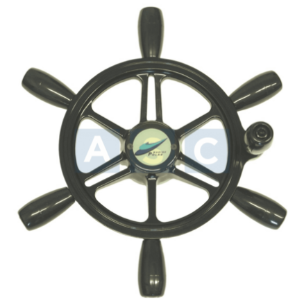 Acacia Ship Steering Wheel 9 1/2