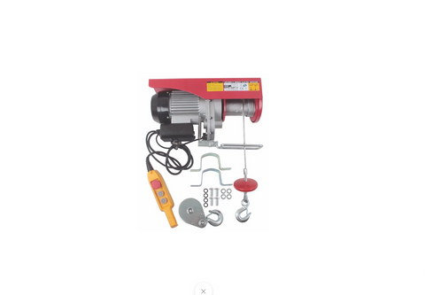 ELECTRIC HOIST 220V 500/1000KG CABLE 6/12M