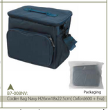 COOLER BAG NAVY H26XW18X22.5CM BAG