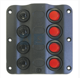 SWITCH PANEL(4) LED W/CIRCUIT BREAKER