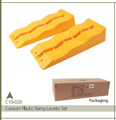 CARAVAN PLASTIC RAMP LEVELER A SET