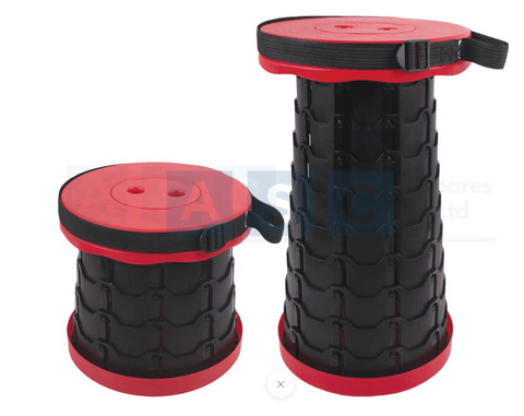 FOLDING STOOL RED-C10-030R