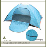 POP UP KIDDIES TENT 200X120X105CM