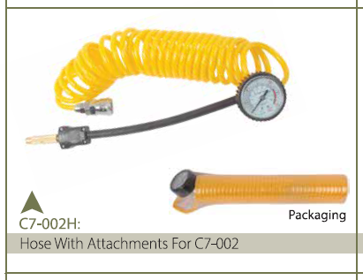 HOSE W/ATTACHMENTS FOR C7-002