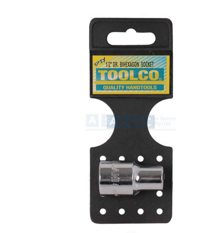 SOCKET 10MM.1/2DR.12PT CRV MIRROR POLISH FINISH