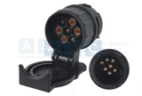 MINI CONVERTER ADAPTOR T/SOCKET 13 TO 7P ON TOW END SOCKET