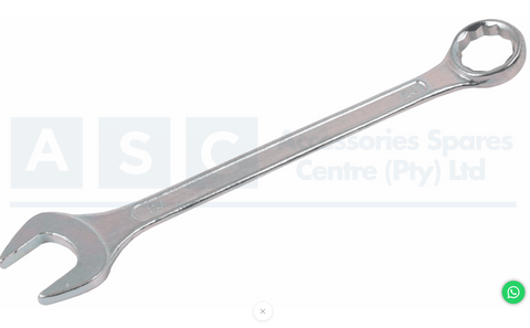24MM CHROME COMB SPANNER ECONOMY