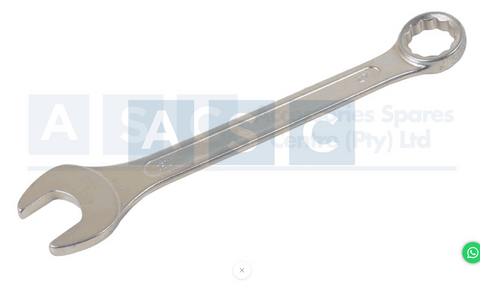 27MM CHROME COMB SPANNER ECONOMY