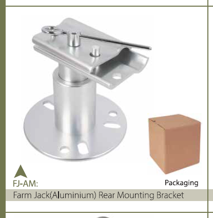 FARM JACK(ALUMINI) REAR MOUNTING BRACKET