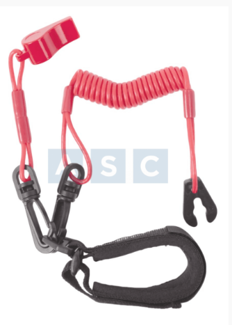 FLOATING LANYARD WITH WRIST VELCRO