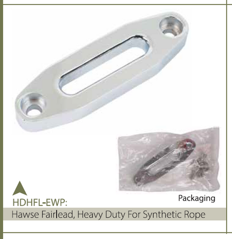 HAWSE FAIRLEAD HD ALUMINUIM(SYN.ROPE)-HDHFL-EWP
