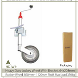 JOCKEY WHEEL HEAVY DUTY 1 WHEEL