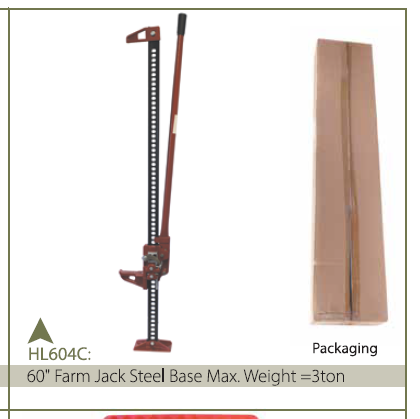 FARM JACK 60 STEEL BASE