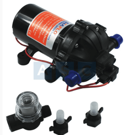 H/PRESSURE W/PUMP 20LPM/5.5GPM 12V