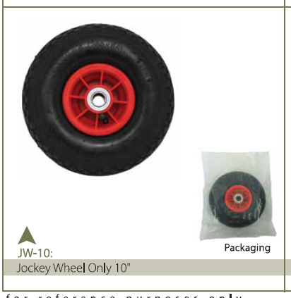 JOCKEY WHEEL ONLY 10-JW-10