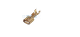 BRASS FEMALE TERM.6.3MM(10)(SOCKET TERM.