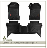 CAR MAT SET TPE MOULDED TYPE RANGER T9