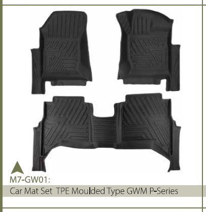CAR MAT SET MOULDED TYPE GWM P-SERIES