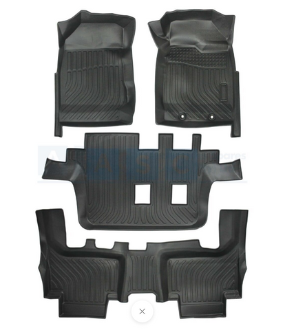 CAR MAT SET TPE MOULDED TYPE D-MUX SUV