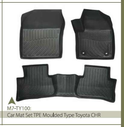 CAR MAT SET TPE MOULDED TYPE TOYOTA CHR