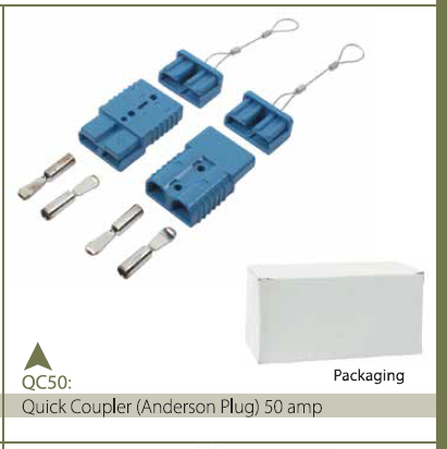 QUICK CONNECTOR 50AMP(ANDERSON PLUG)