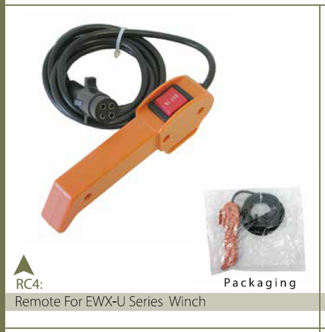 REMOTE CONTROL FOR EWX-U SERIES WINCHES